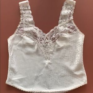 VINTAGE CHRISTIAN DIOR LACE CAMI
